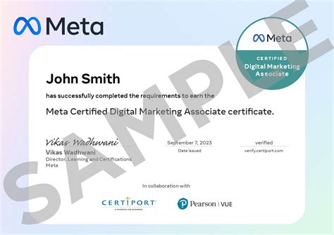facebook winnings certificate|Meta Certification: Professional Certificate Exams from Meta.